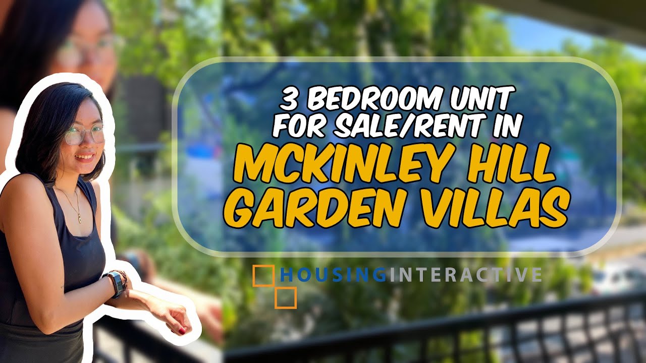 Home Tour Inside a ThreeBedroom Unit at McKinley Hill Garden Villas Housinginteractive Blog